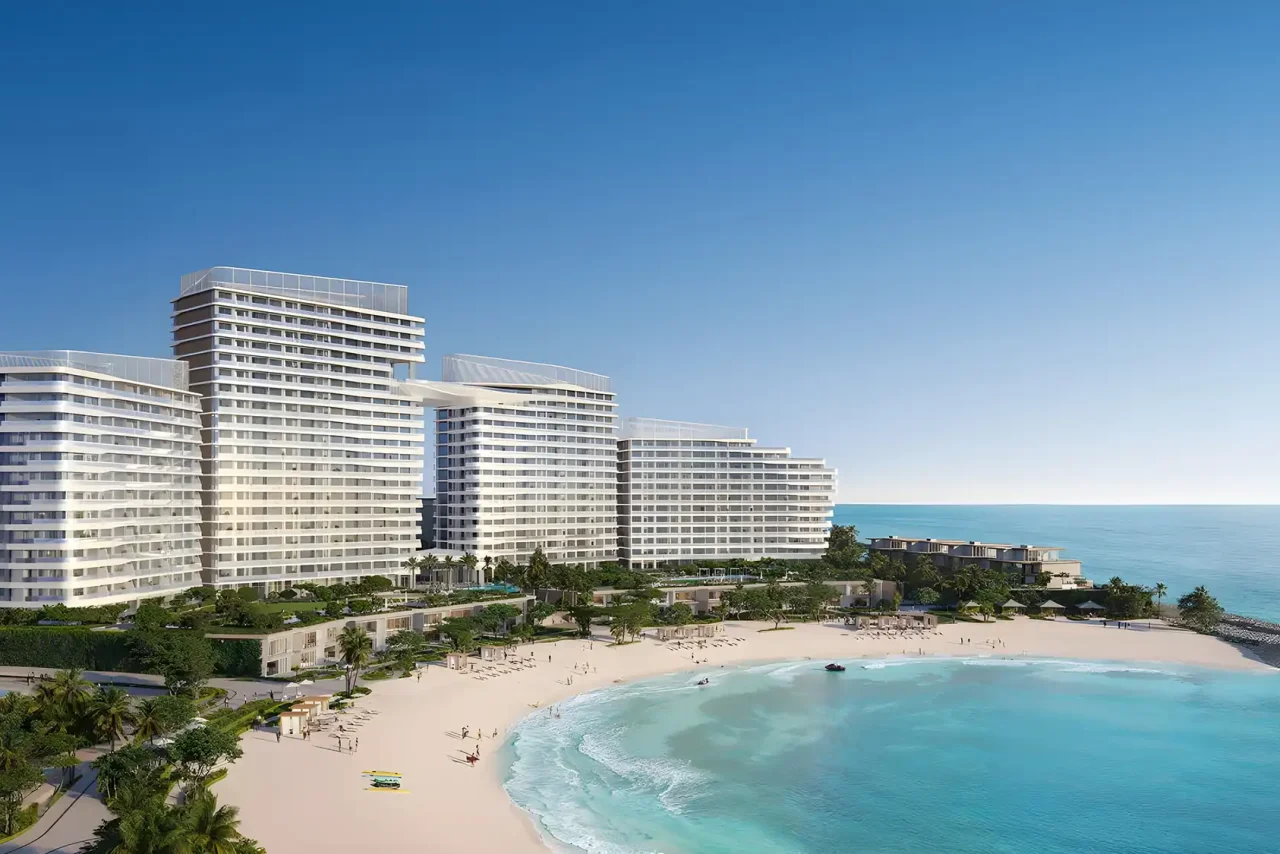 Developer visualisation of Fairmont Residences Al Marjan Island