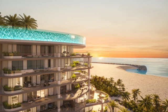 Developer visualisation of Manta Bay at Al Marjan Island