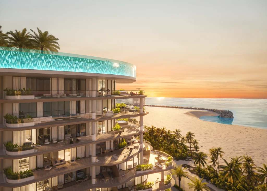 Developer visualisation of Manta Bay at Al Marjan Island