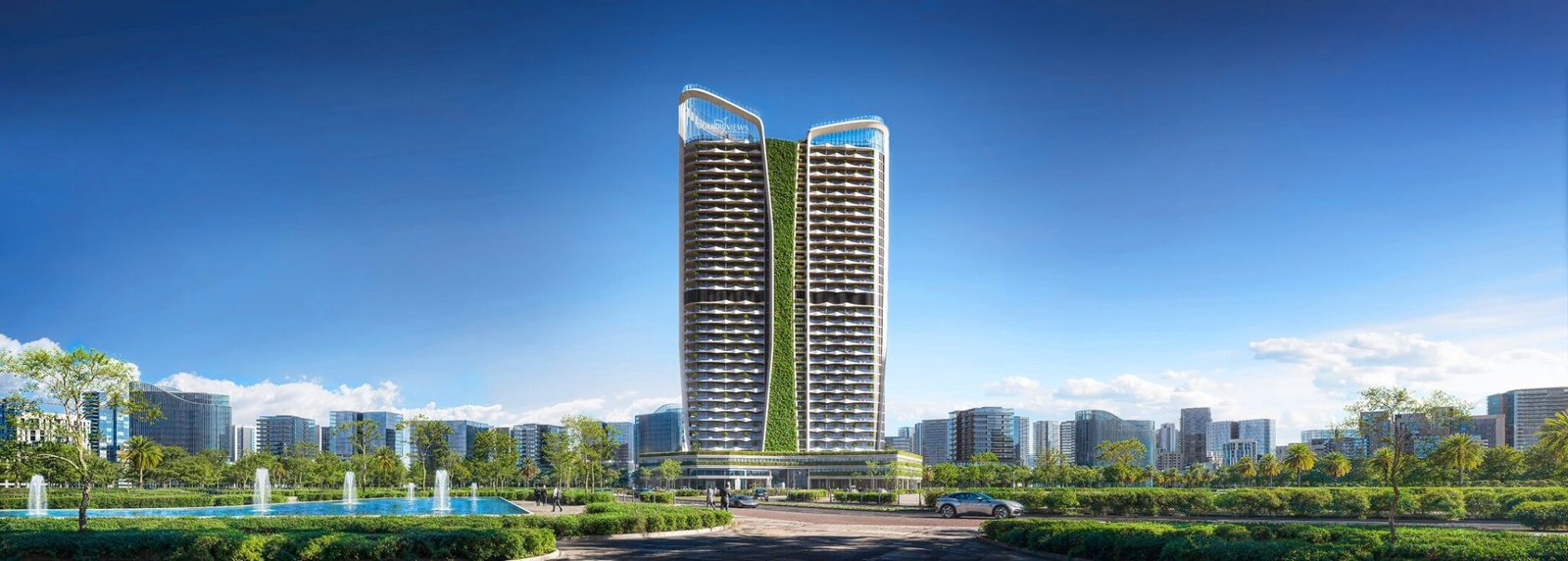 Architectural visualisation of Colibri Views in RAK Central
